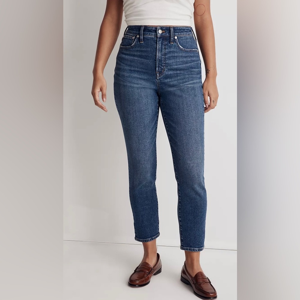 Madewell The Curvy Perfect Vintage Jean Manorford Wash Instacozy Edition size 33